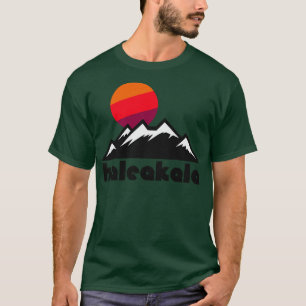 T-shirt Retro Haleakala Tourisme Souvenir Parc National De