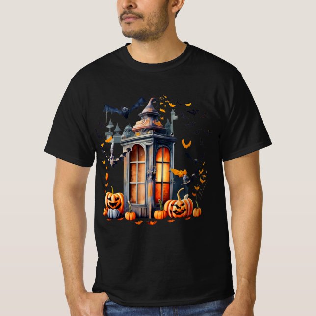 T-shirt Retro Halloween (Devant)