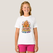 T-shirt rétro Halloween pour enfants, Petit gars e