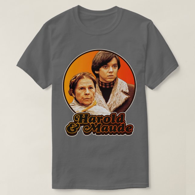 T-shirt Retro Harold Et Maude Hommage (Design devant)