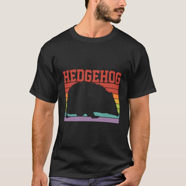 T-shirt Retro Hedgehog (Devant)