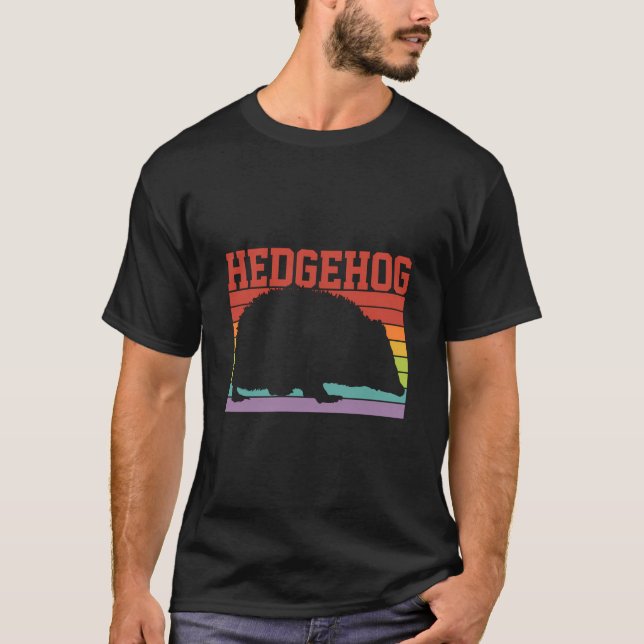 T-shirt Retro Hedgehog (Devant)
