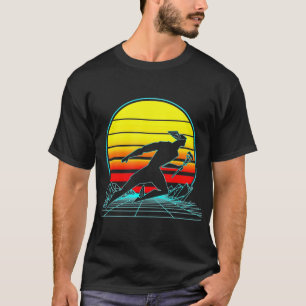 T-shirt Retro Hermes God Vaporwave