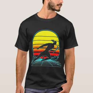 T-shirt Retro Hermes God Vaporwave
