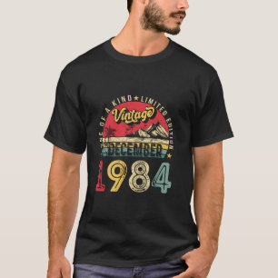 T-shirt Retro Hommes 40e anniversaire Cadeau Vintage Décem