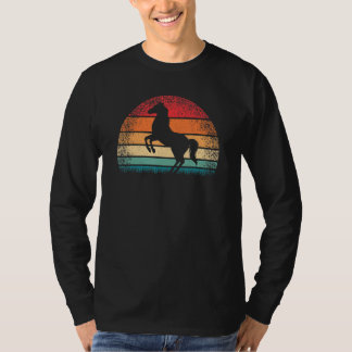 T-shirt Retro Horse Vintage Horseback Riding Horse  Wester