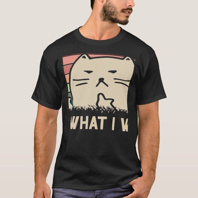T-shirt Retro I Do What I Want Cat Independent Rebel 3 (Devant)