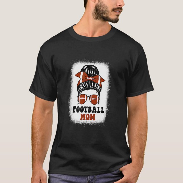 T-shirt Retro Imaginaire Football Maman Jour de la vie Jeu (Devant)