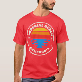 T-shirt Retro Imperial Beach California Vintage Beach Surf
