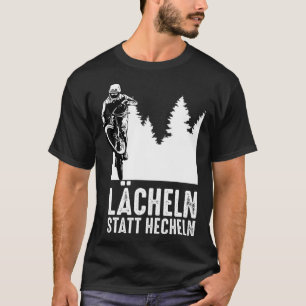 T-shirt Rétro-imprimer Sourire au lieu de coller E-bikes e