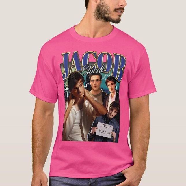 T-shirt Retro Jacob Elordi Retro (Devant)