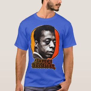 T-shirt Retro James Baldwin Hommage