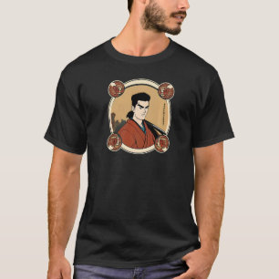 T-shirt Retro Japanese Samurai Warrior Grunge Vintage 3