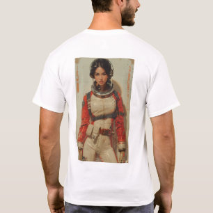 T-shirt Retro japonais Sci-fi Magazine couverture