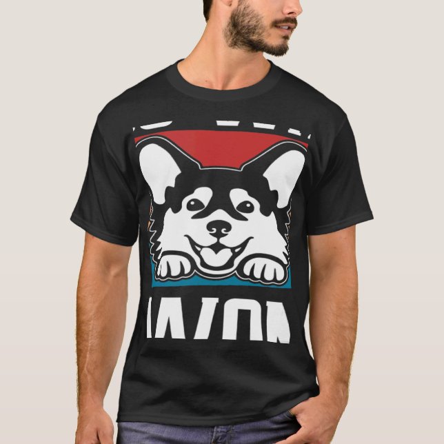 T-shirt Retro Je Fais Ce Que Je Veux Chien Indépendant Reb (Devant)
