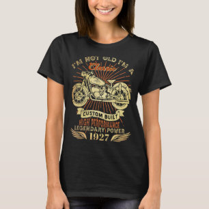 T-shirt Rétro Je ne suis pas vieux Je suis une moto classi
