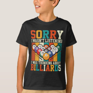 T-shirt Rétro Je n'écoutais pas que je pensais à Bill