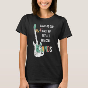 T-shirt Rétro Je Suis Peut-Être Vieille Mais Je Dois Voir