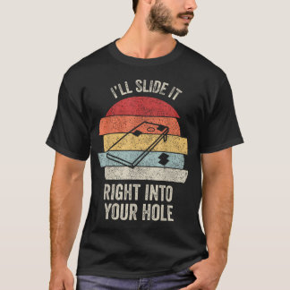 T-shirt Rétro Je vais le glisser directement dans votre tr