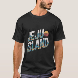 T-shirt Retro Jeju Island Nature Explorer Aimer Corée du S