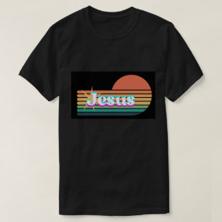 T-shirt Retro Jesus Unisex Tee