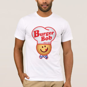 T-shirt Rétro joint d'hamburger - cru de Bob d'hamburger