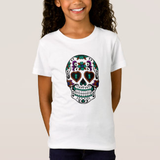 T-Shirt Rétro jour du crâne mort de sucre