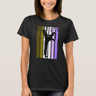 T-shirt Retro Judo filles femmes Karate Judo Anniversaire 