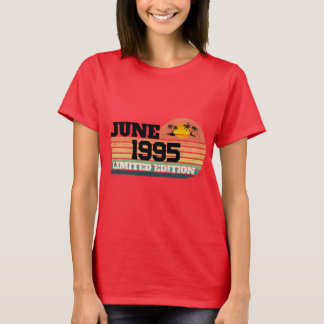T-shirt Rétro Juin 1995 Édition Limitée 31e Anniversaire