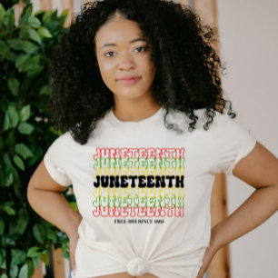 T-shirt Retro Junetten Free-ish depuis 1865