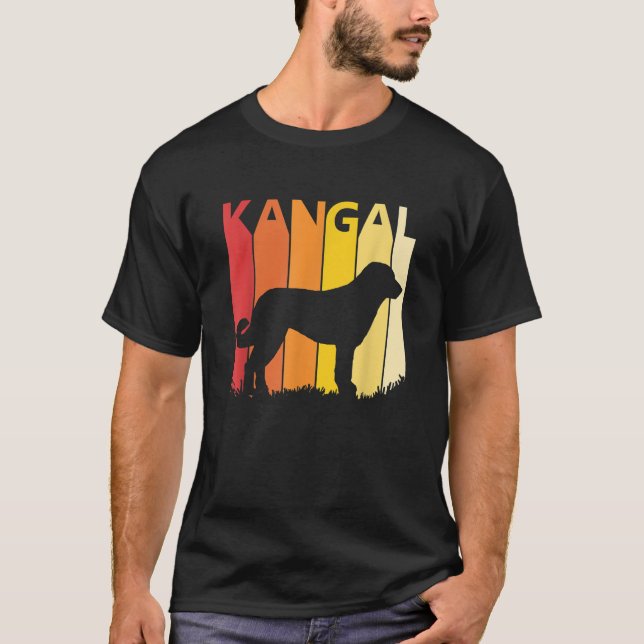 T-shirt Retro Kangal Chien Joyeux cadeau de Noël (Devant)