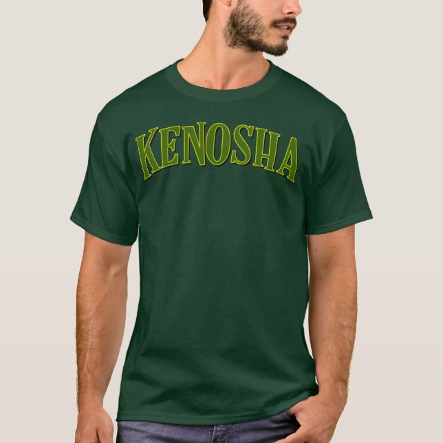 T-shirt Rétro Kenosha années 70 (Devant)