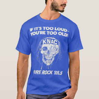 T-shirt Retro KNAC 1055 Los Angeles Radio Station