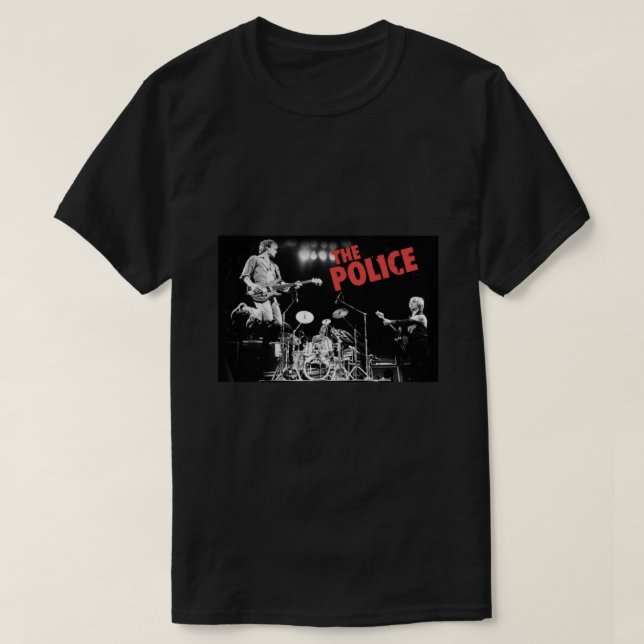 T-shirt Retro La Police Parfait Cadeau De Bande Pour Les F (Design devant)
