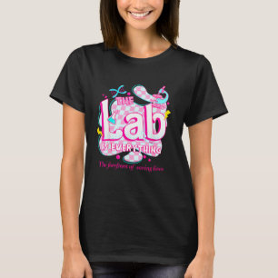 T-shirt Retro Lab Week 2024 Médicale Lab Tech Team Patient