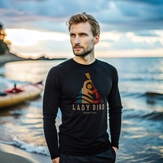 T-shirt Retro Lady Bird Kayaking (Créateur téléchargé)