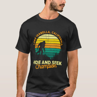T-shirt Retro Lake Isabella California Big Foot Souvenir