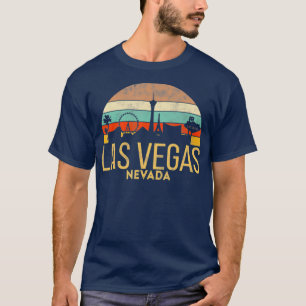 T-shirt Retro LAS VEGAS souvenir Nevada Sin City strip