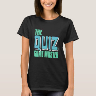 T-shirt Retro Le Jeu De Quiz Maître Extraordinaire Présenc