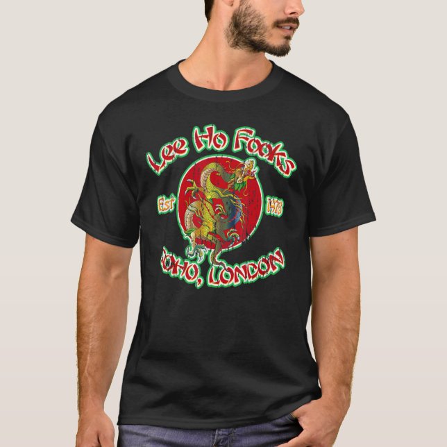 T-shirt Retro Lee Ho Fooks les années 70 Funny Londres en  (Devant)