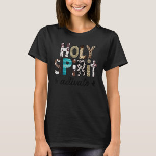 T-shirt Retro Leopard Saint-Esprit Activer Régiliou tendan