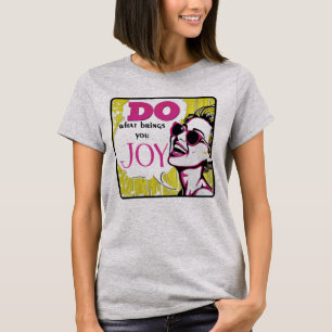 T-shirt Retro les années 50 Pop Art Vintage Glam Inspirati