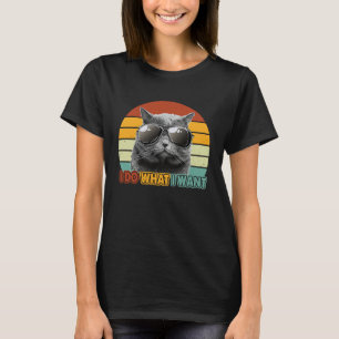 T-shirt Retro les années 70 80s 90s Cool Chat Lunettes de