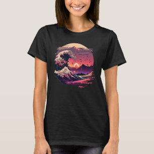 T-shirt Rétro les années 70 années 80 Grande vague de rétr