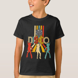 T-shirt Retro les années 70 Dons Disco Danser Vintage Disc