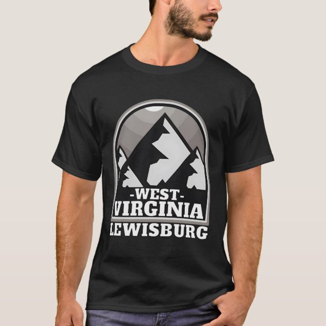 T-shirt Retro Lewisburg West Virginia � Spirit of Australi (Devant)