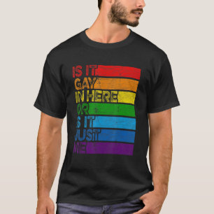 T-shirt Retro Lgbt Pride Gay Trans Is It Gay Lgbtq Vintag