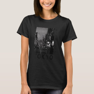 T-shirt Retro Lofi Tokyo Rangs japonais Gra esthétique