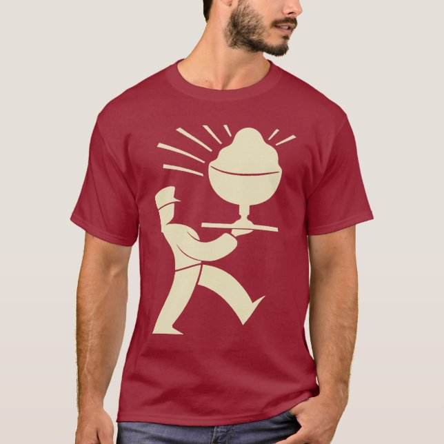 T-shirt Rétro logo de PC (propre) (Devant)