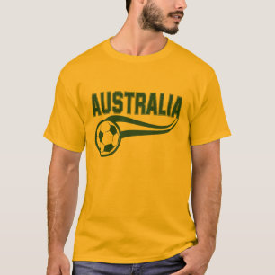 T-shirt Retro look Australie et soccer